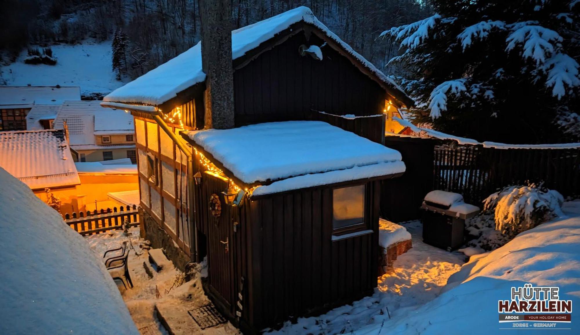 Arode Huette Harzilein - Romantic Tiny House On The Edge Of The Forest Zorge Zewnętrze zdjęcie