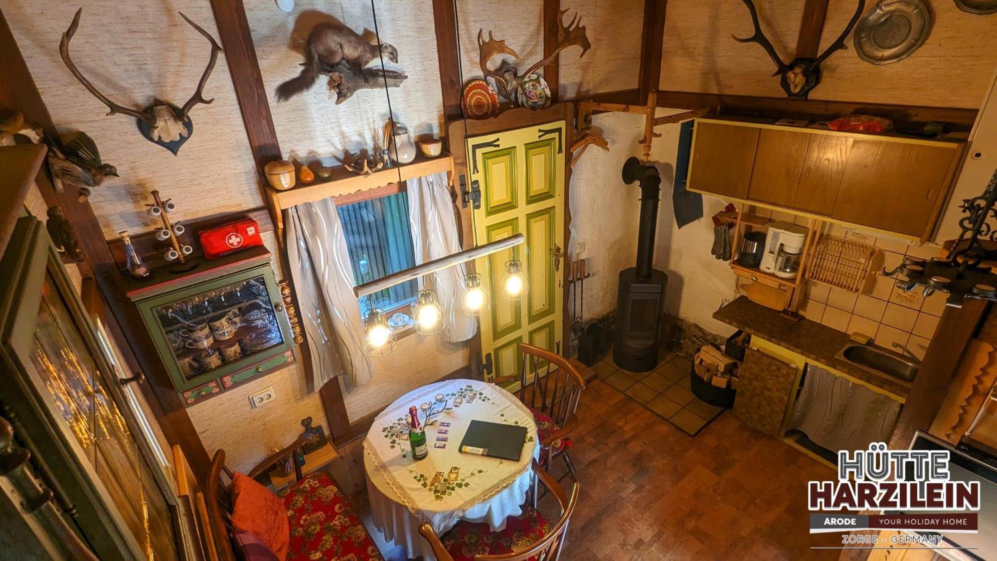 Arode Huette Harzilein - Romantic Tiny House On The Edge Of The Forest Zorge Zewnętrze zdjęcie
