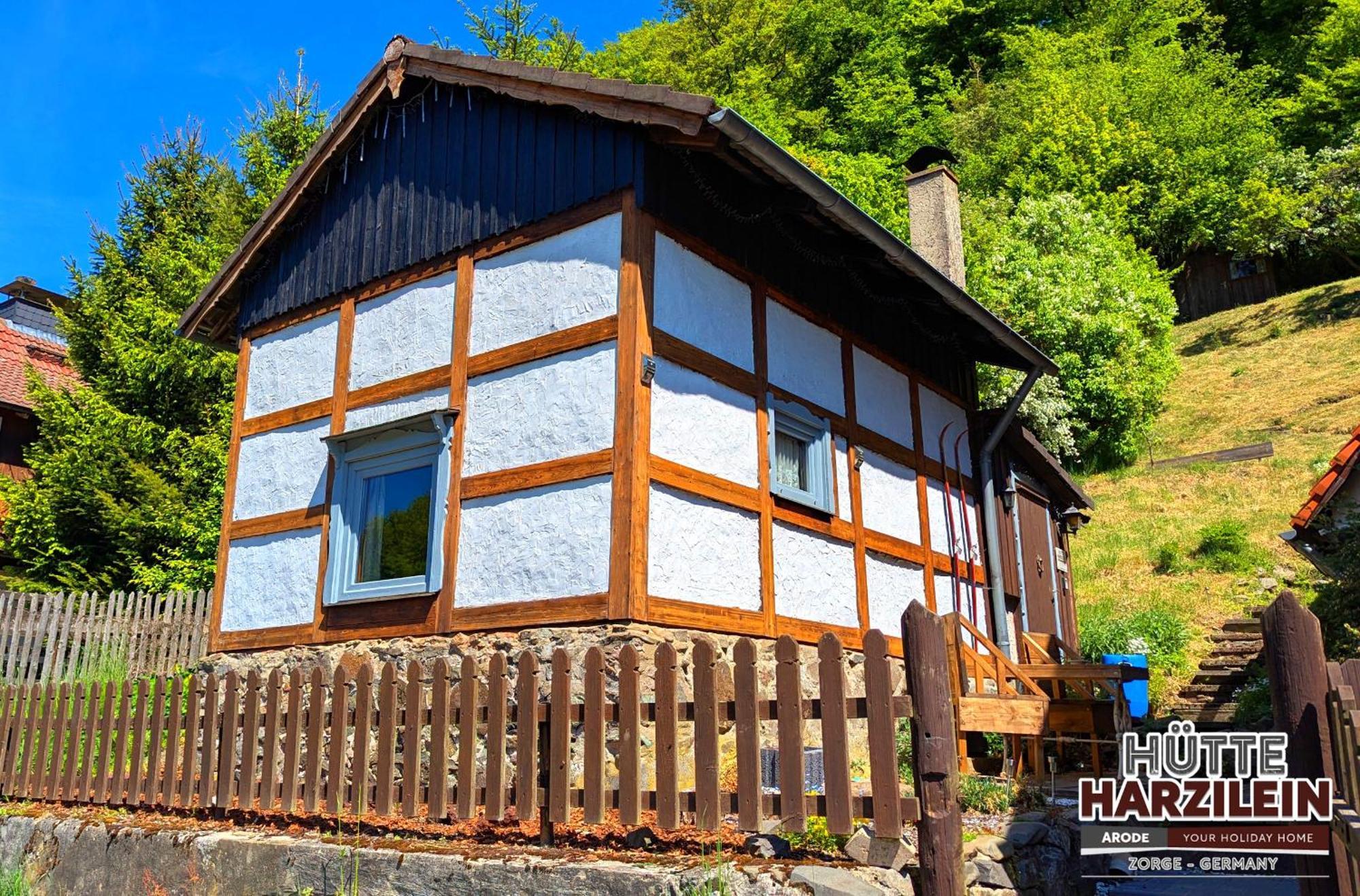 Arode Huette Harzilein - Romantic Tiny House On The Edge Of The Forest Zorge Zewnętrze zdjęcie
